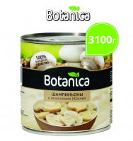 Шампиньоны с вешенкой резаные, 3100мл, 1/6, ж/б, Botanica, Китай Шампиньоны с вешенкой резаные, 3100мл, 1/6, ж/б, Botanica, Китай