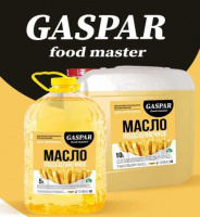 Масло подсолнечное для фритюра, 5л, пл/бут, GASPAR food master, Россия