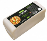 Сыр полутвердый Моцарелла, жир. 40%, 2,6кг, пленка, CooKing, Беларусь