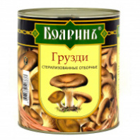 Грибы консервированные стерилизованные ГРУЗДИ ОТБОРНЫЕ, 3100мл, 1/6, ж/б, БОЯРИНЪ, Россия/Китай Грибы консервированные стерилизованные ГРУЗДИ ОТБОРНЫЕ, 3100мл, 1/6, ж/б, БОЯРИНЪ, Россия/Китай